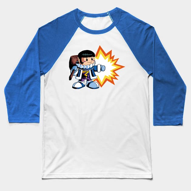 Wonderclimbers - HIS Baseball T-Shirt by biggedy